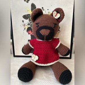 Handmade Crochet Bear